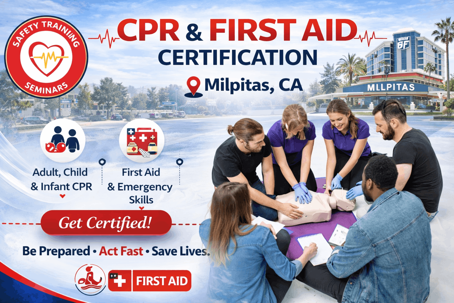 CPR and First Aid training in Milpitas (1)