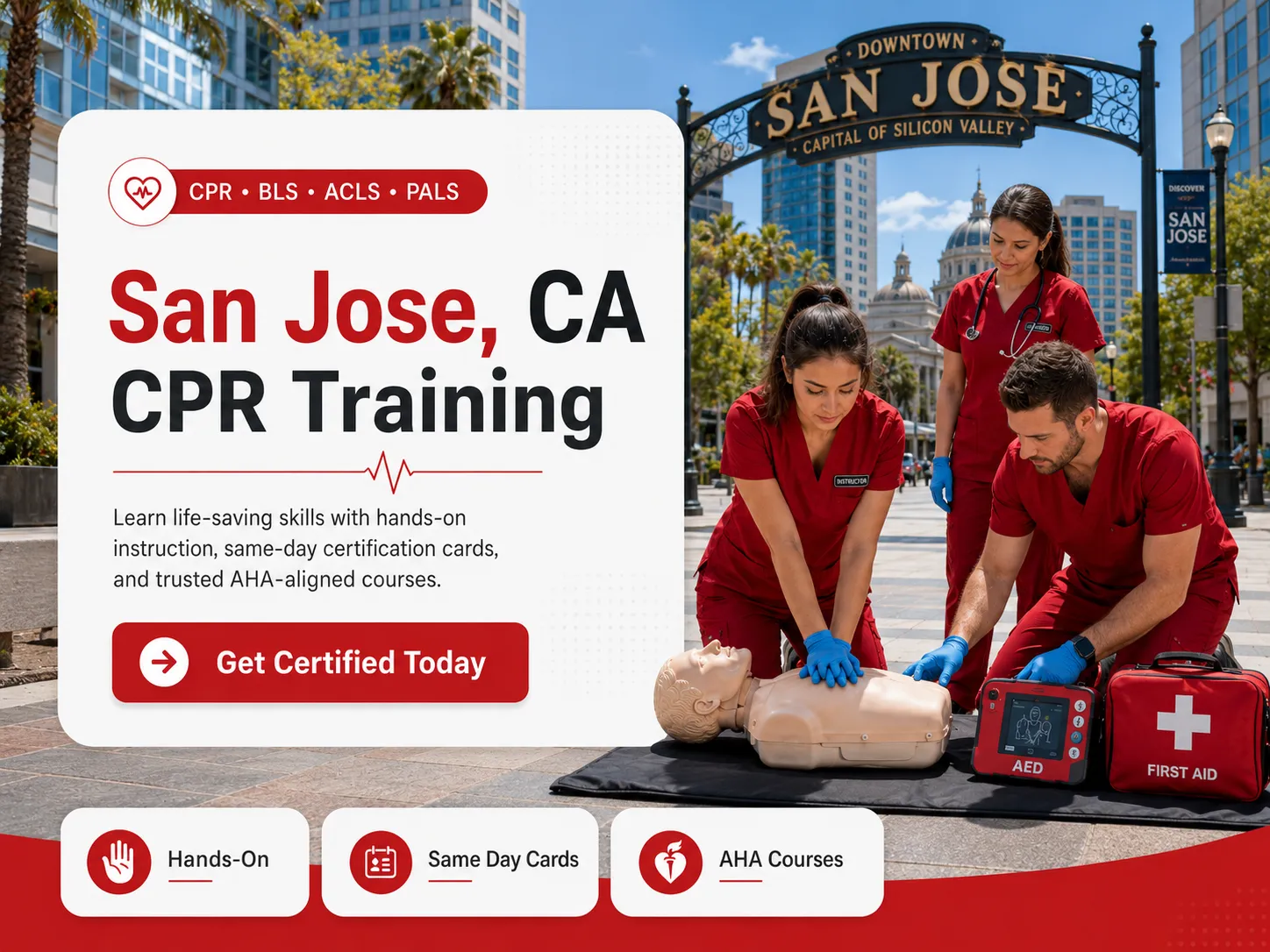CPR BLS, ACLS & PALS Course in San Jose, CA